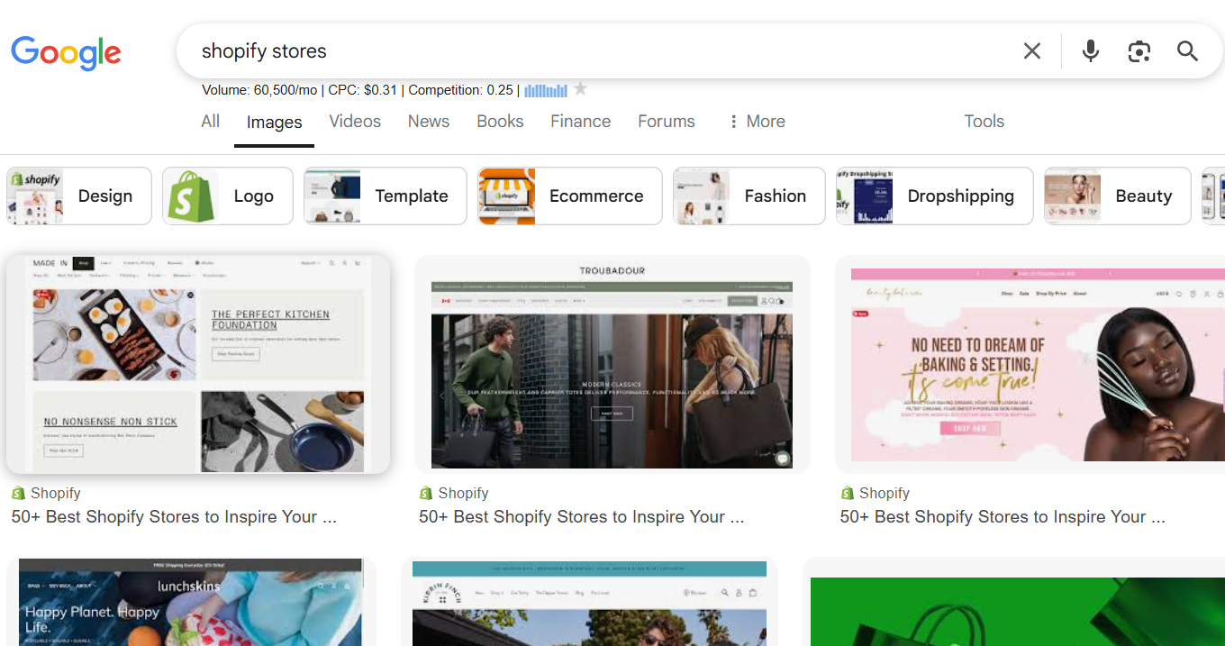 Google Image search