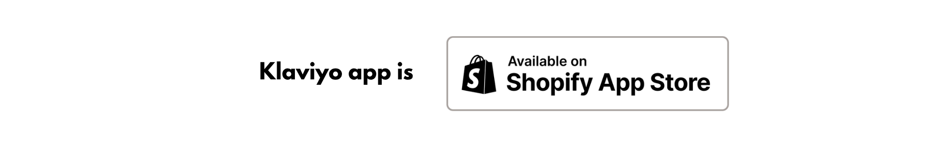 Klaviyo app for vintage stores