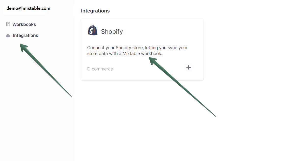 How to connect to Shopify