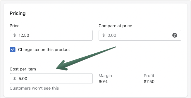 Benefits of bulk stickers in per unit cost of the product.