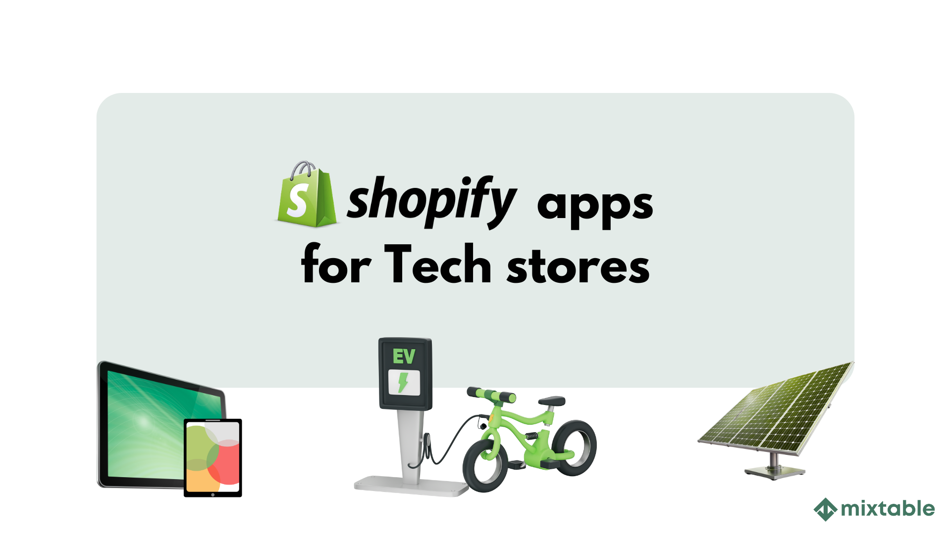 Shopify apps for tech stores